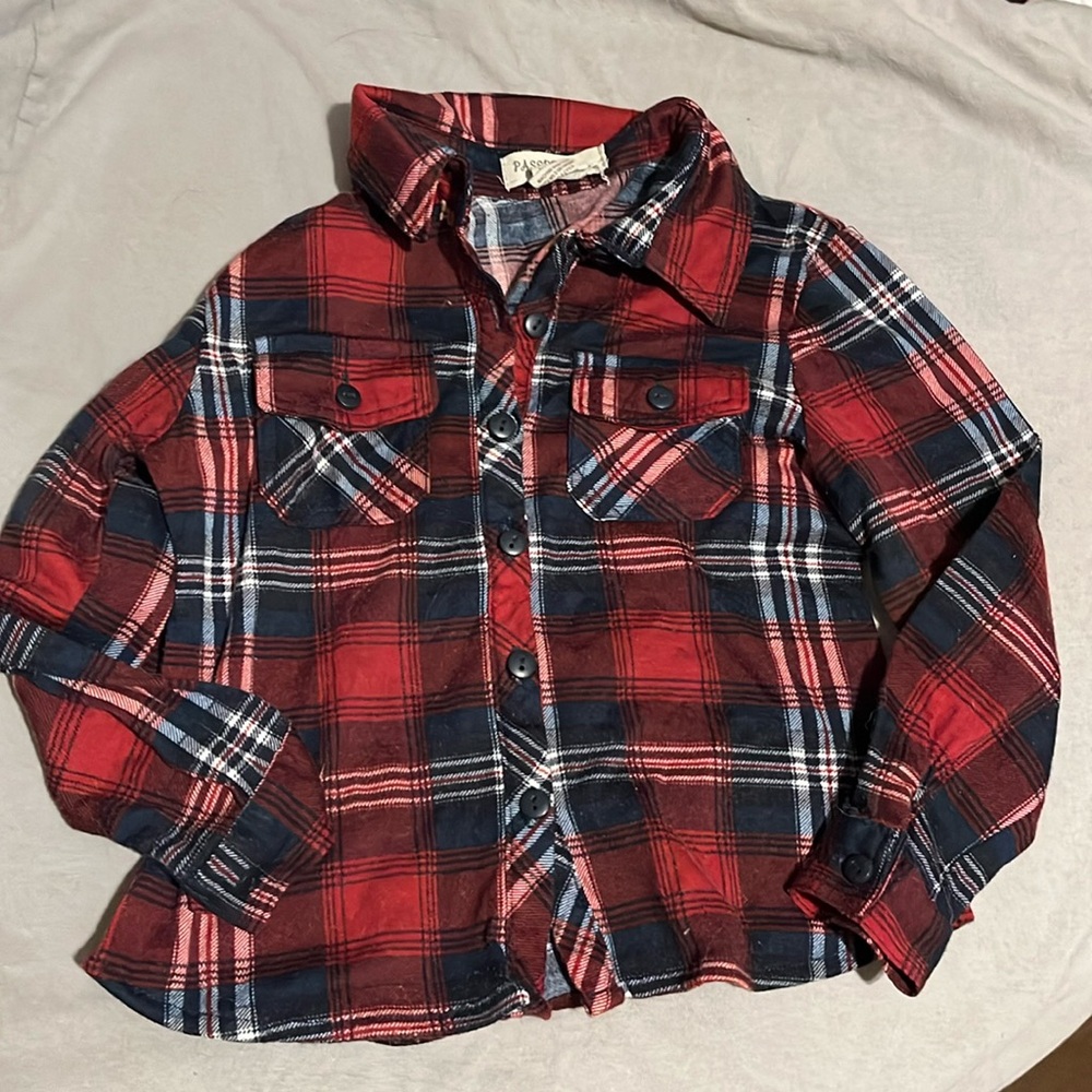 Passport Girl button down